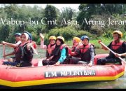 Wabup Dharmasraya Jajal Arung Jeram Alahan Nan Tigo, Sungai Asam Tawarkan Tantangan Wisata Air