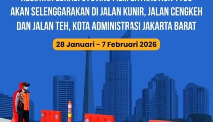 Hindari Kawasan Kota Tua, Ada Rekayasa Lalu Lintas Selama Syuting Film Extraction Tygo